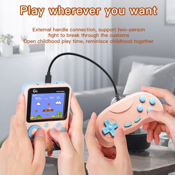 G5 Retro Game Console with 500 Built-in Nostalgic Games_6