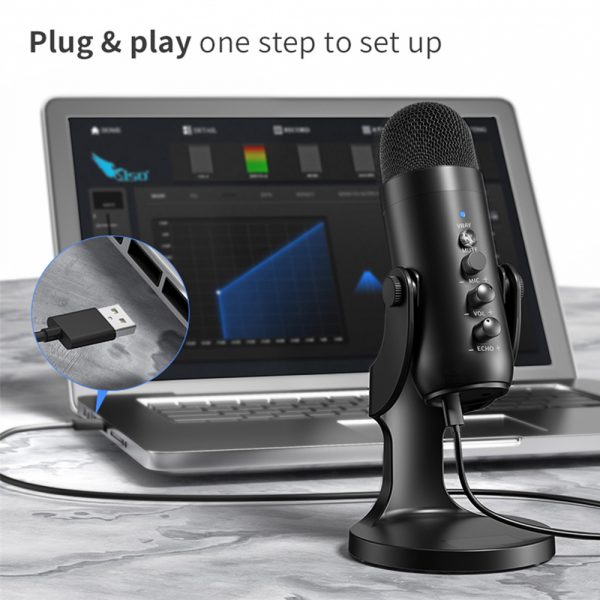 USB Condenser Microphone for PC Streaming and Recording_5