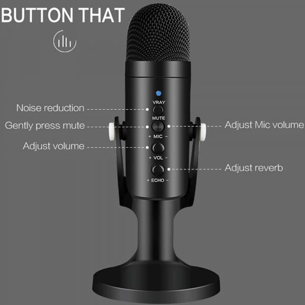 USB Condenser Microphone for PC Streaming and Recording_6