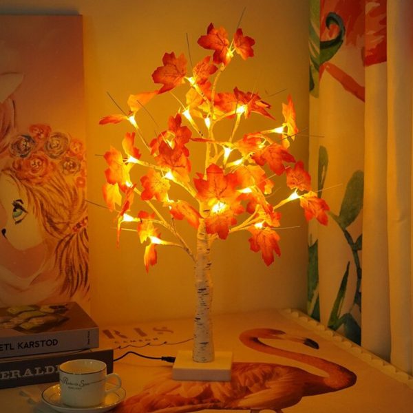 LED Illuminated Birch Tree for Home and Holiday Decoration_6