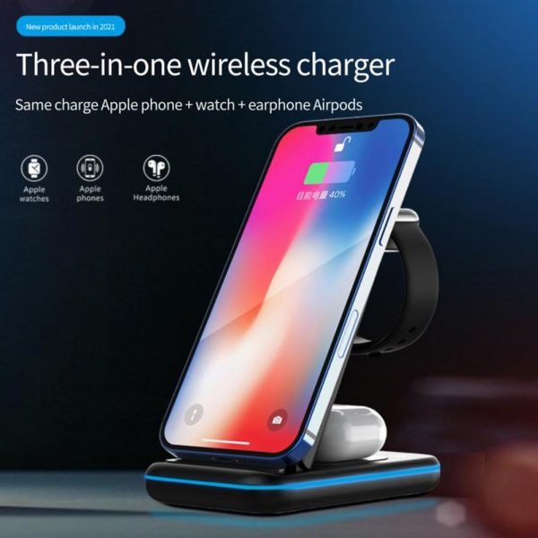 3-in-1 Foldable Wireless Charging Station for QI Enabled Devices_4
