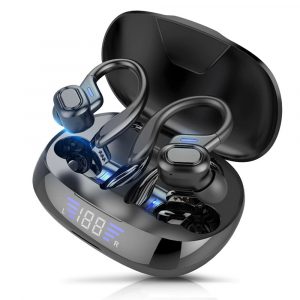 VV2 TWS Wireless Touch Control Sports Earphones- USB Charging
