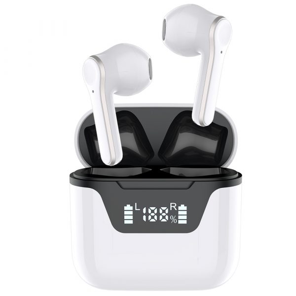 J101 TWS Touch Control Wireless BT Headphones with Mic_1