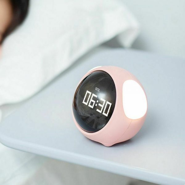 Cute Pixel Children’s Bedside Alarm Clock Emoji Digital Clock_2