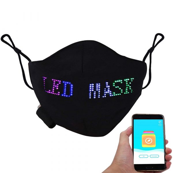 Customizable and Programmable Illuminated LED Face Mask_2