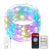 USB Interface Remote and APP Controlled LED Holiday String Lights_0