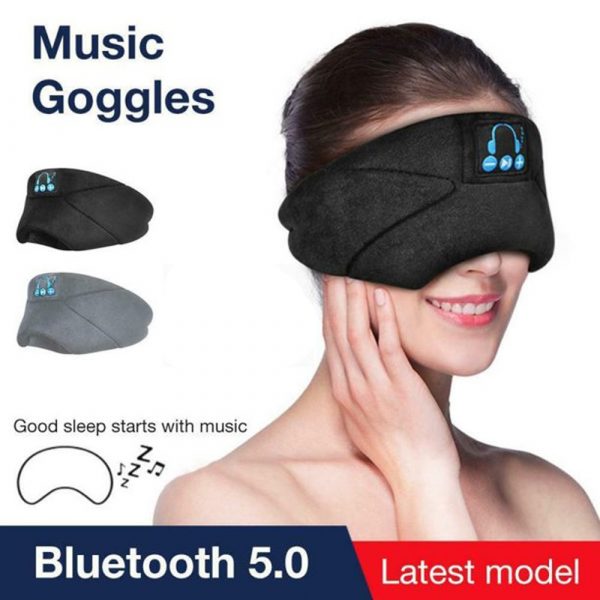 Rechargeable Bluetooth Musical Sleeping Washable Eye Mask_3