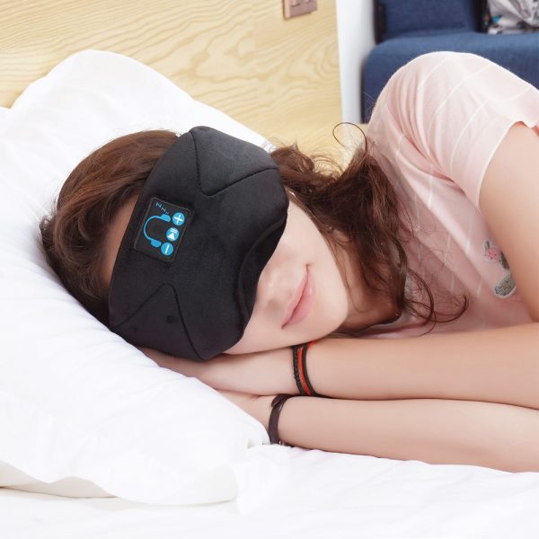 Rechargeable Bluetooth Musical Sleeping Washable Eye Mask_5