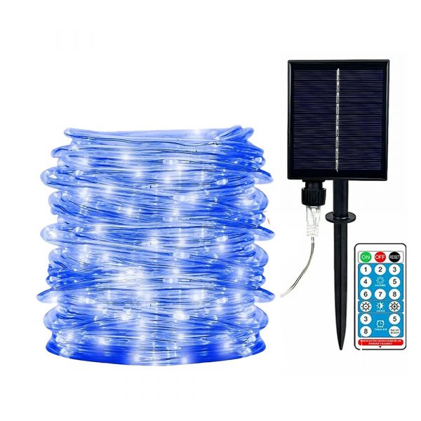 66FT 200 LEDS 8 Modes Solar Powered Fairy String Lights_5