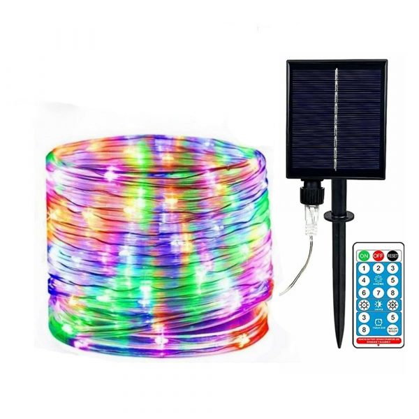 66FT 200 LEDS 8 Modes Solar Powered Fairy String Lights_6