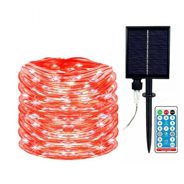 66FT 200 LEDS 8 Modes Solar Powered Fairy String Lights_10
