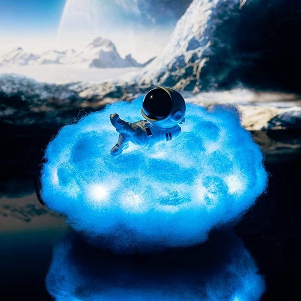 Colorful Clouds LED Astronaut Night Light for Kids Bedroom_2