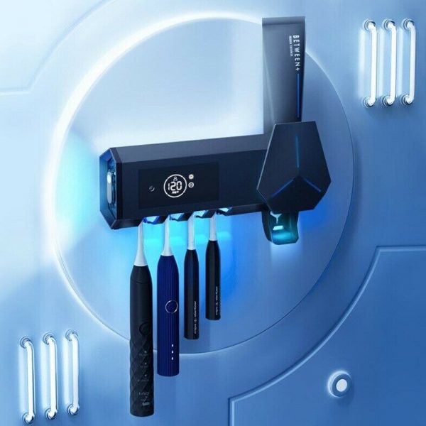 Light Charging Smart UV Toothbrush Sterilizer Bathroom Kit_2