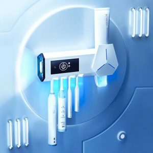 Light Charging Smart UV Toothbrush Sterilizer Bathroom Kit
