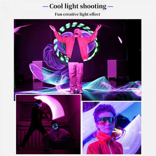 Remote Controlled RGB Handheld LED Video Photography Light_5