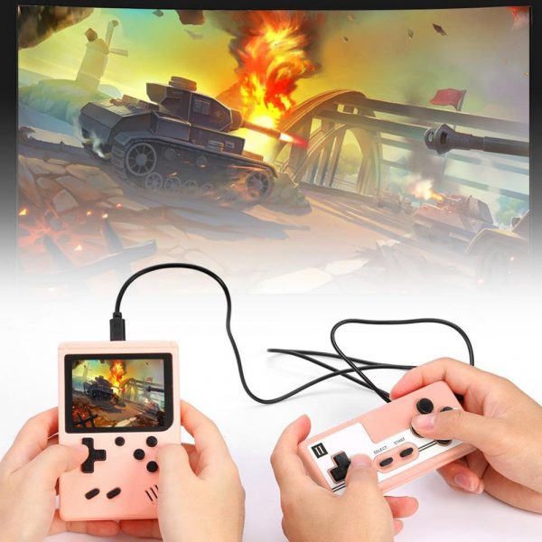 Handheld Pocket Retro Gaming Console with Built-in Games_1