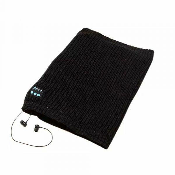 Warm Washable Knitted Bluetooth Musical Headphone Scarf_2