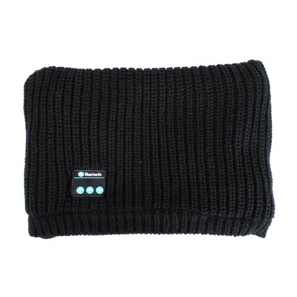 Warm Washable Knitted Bluetooth Musical Headphone Scarf_3