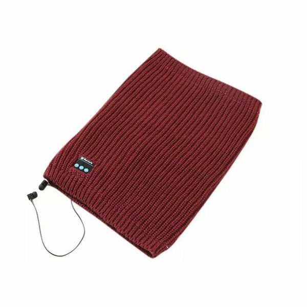 Warm Washable Knitted Bluetooth Musical Headphone Scarf_7