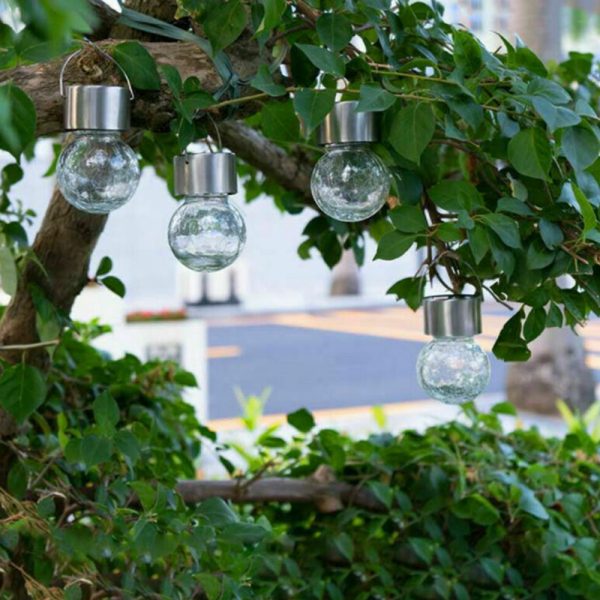 1 pcs/12 pcs Hanging Outdoor Solar Powered LED Ball Lights_19