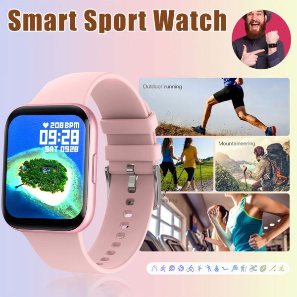 P25 Full Touch Large Screen Fitness and Activity Smartwatch_15