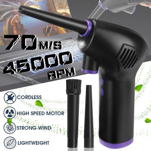 Rechargeable Cordless Air Duster for Home and Computer Cleaning_5
