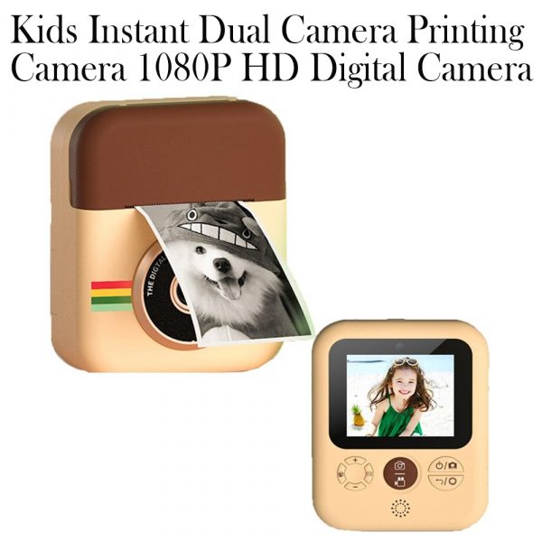 Polaroid Thermal Printing Children's Camera front and rear 12 million dual cameras with 2.4 inch IPS HD screen_3
