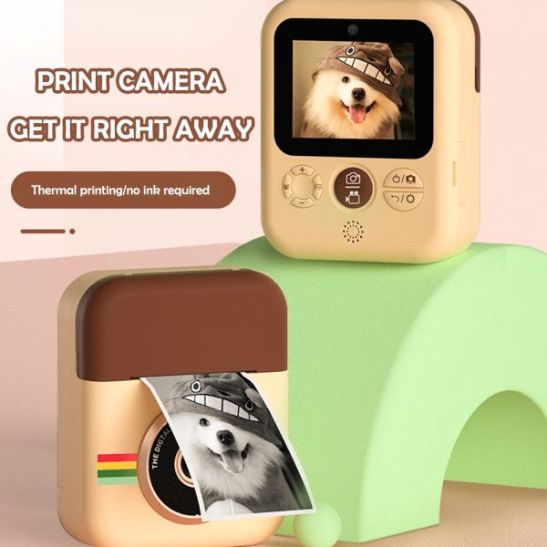 Polaroid Thermal Printing Children's Camera front and rear 12 million dual cameras with 2.4 inch IPS HD screen_11