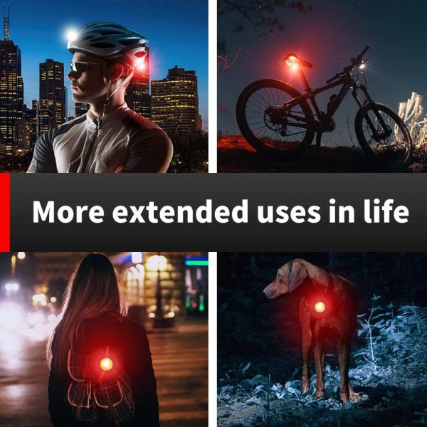 Super Bright Rechargeable Bicycle Tail Light with 4 Light Modes_10