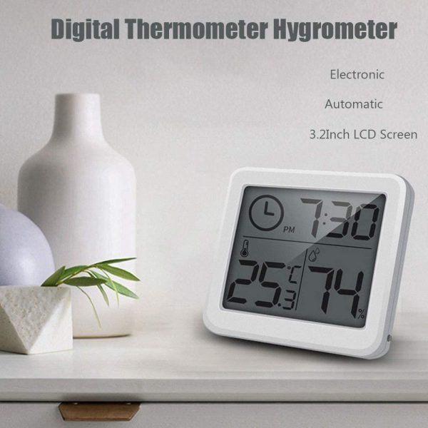 Thermometer and Humidity Monitor with 3.2” LCD Display_14