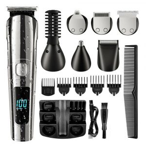 USB Rechargeable Professional Grade Electric Hair Trimming Kit
