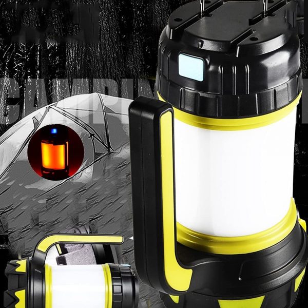 USB Rechargeable Ultra-Bright LED Outdoor Lamp and Flashlight_4