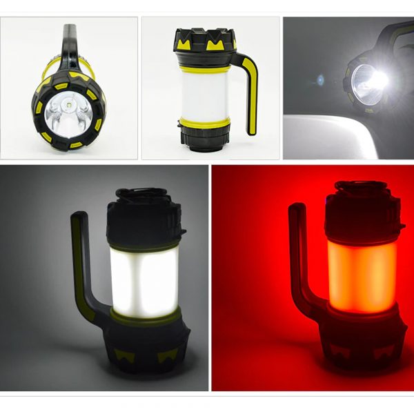 USB Rechargeable Ultra-Bright LED Outdoor Lamp and Flashlight_10