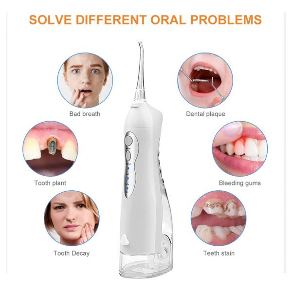 USB Rechargeable Water Flosser Personal Oral Dental Irrigator_7