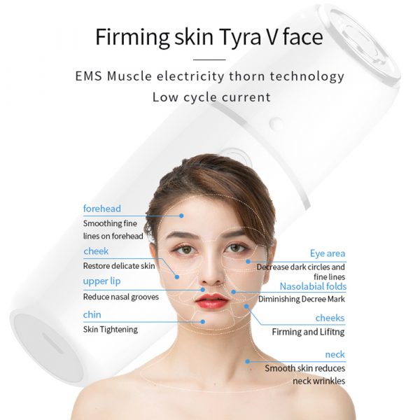 6 In 1 USB Rechargeable Beauty Device EMS Facial Mesotherapy_8