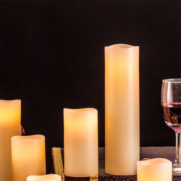 Remote Controlled Battery Operated Electronic Flameless Candles_4