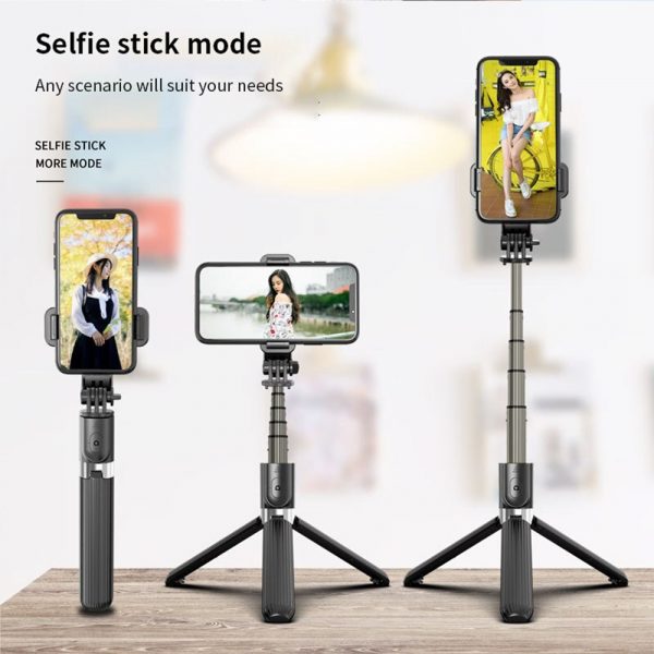 4-in-1 Universal Foldable Bluetooth Monopod- Battery Powered_8