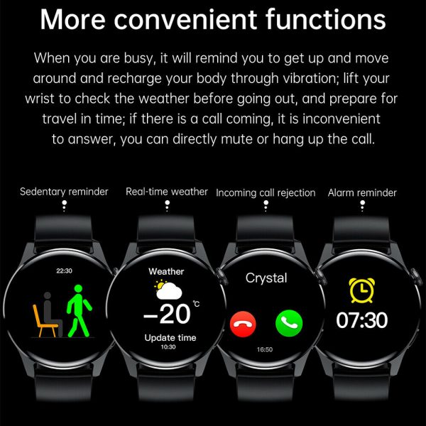 Magnetic Charging BT Call Fitness Tracker and Activity Monitor_19