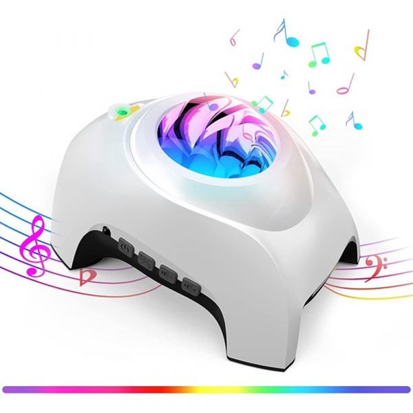 USB Interface Bluetooth Star Projector Speaker and Night Lamp_3