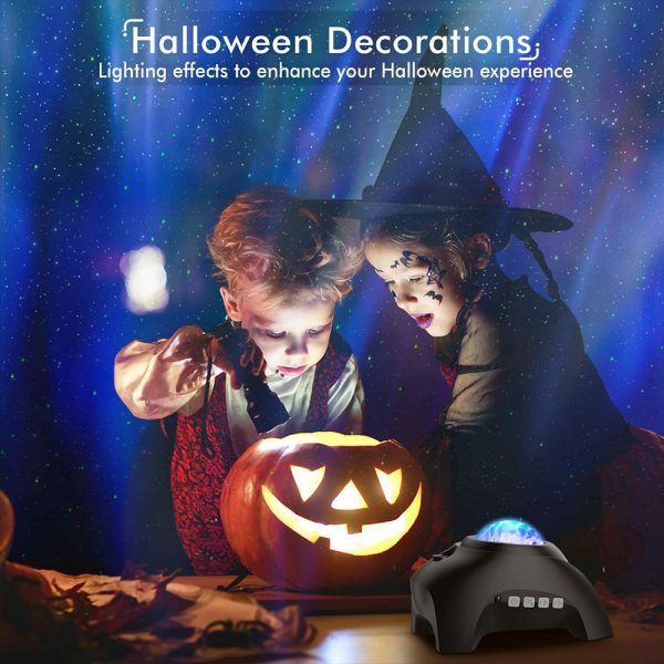 USB Interface Bluetooth Star Projector Speaker and Night Lamp_12