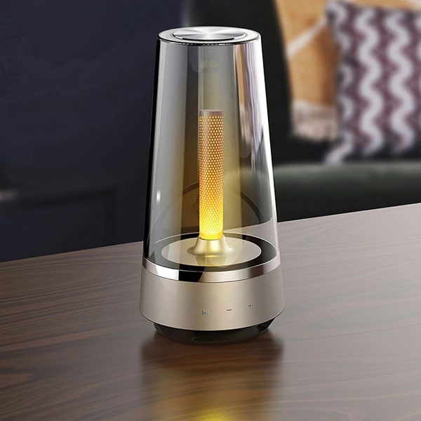 USB Charging LED Night Candle Lamp and Bluetooth Speaker_1