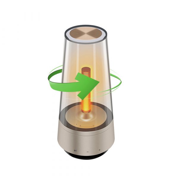 USB Charging LED Night Candle Lamp and Bluetooth Speaker_3