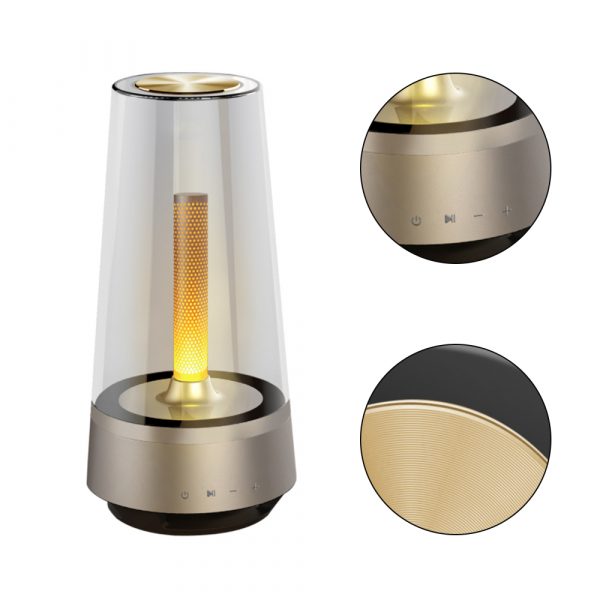 USB Charging LED Night Candle Lamp and Bluetooth Speaker_6