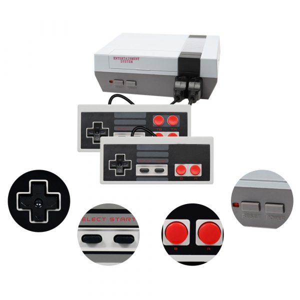 Mini Retro Game Console with Hundreds of Games- USB Powered_2