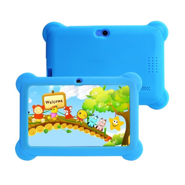 Kids' Android 7" Touch Screen Tablet with Case 8GB Storage- USB Charging_0
