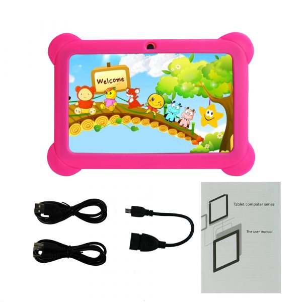 Kids' Android 7" Touch Screen Tablet with Case 8GB Storage- USB Charging_7