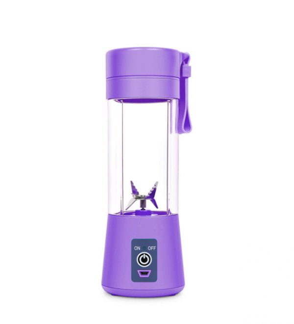 4-Blade Powerful and Colorful Portable Blender- USB Charging_3