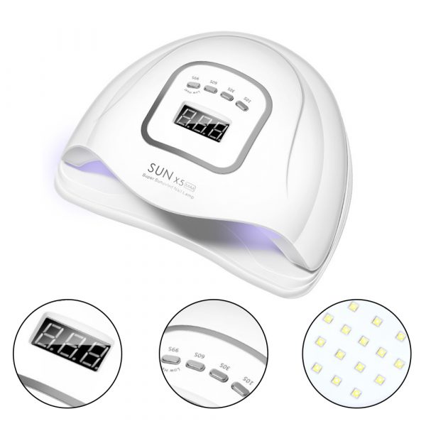 120W LED UV Nail Gel Dryer Curing Lamp- USB Powered_3