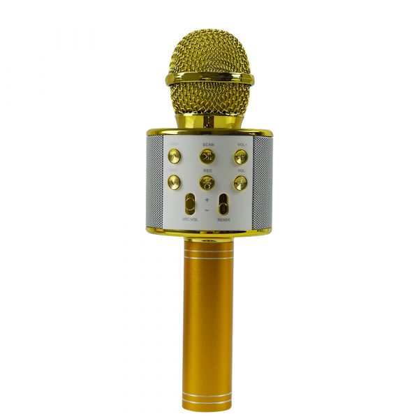 Portable USB Rechargeable Wireless Bluetooth Karaoke Microphone_3