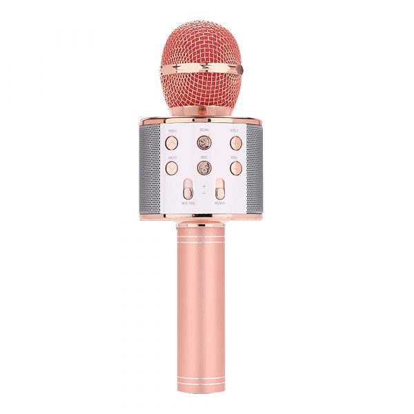 Portable USB Rechargeable Wireless Bluetooth Karaoke Microphone_5